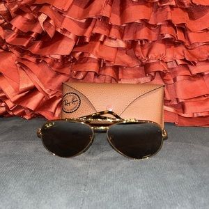 Ray Ban Aviator Chromance Sunglasses